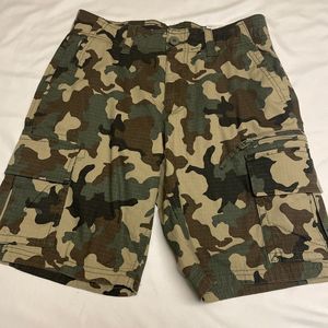 New Sonoma Outdoor Ripstop Cargo Shorts Men 29 Flexwear 10” inseam  Camouflage